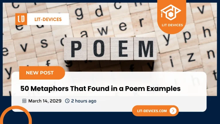 A comprehensive guide: 50 Metaphors Found in a Poem demonstrations