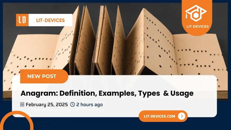 Image depicting the explanation and types of anagrams
