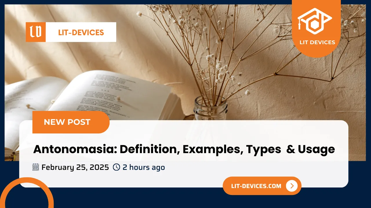 Antonomasia : Definition, types, examples, literary def, usage, identify