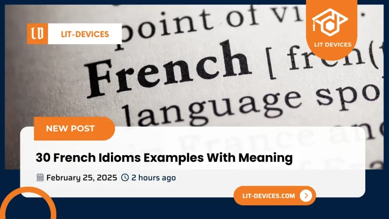 French idioms and their corresponding English meanings