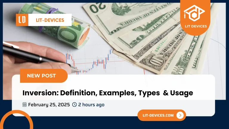 A comprehensive guide: What Is Inversion?: Definition, Examples, Types & Usage!