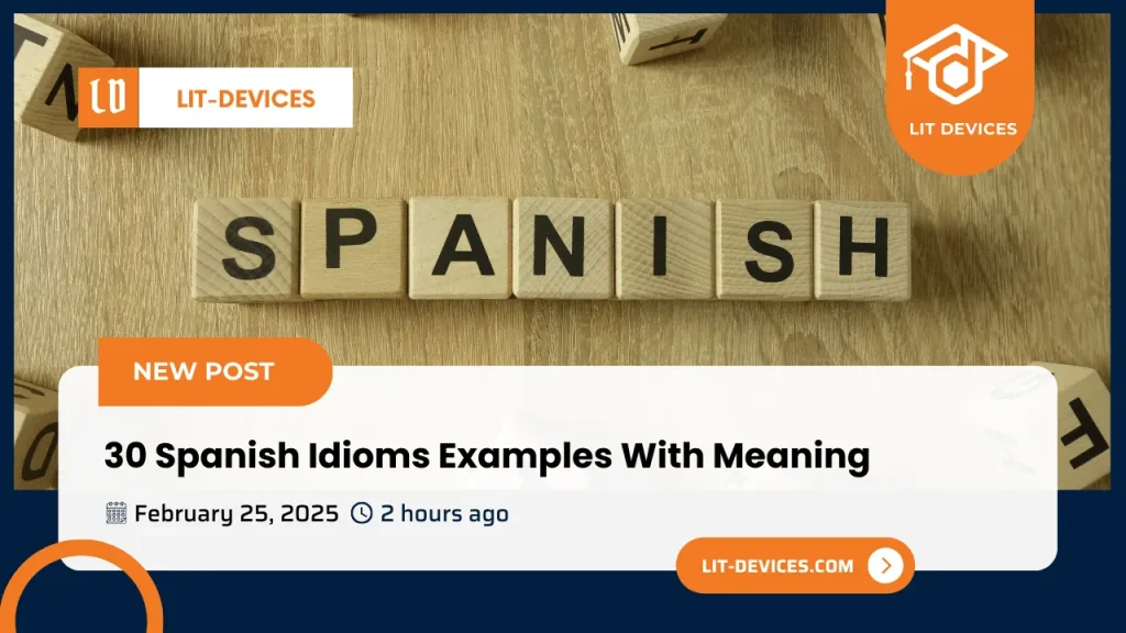 spanish idioms