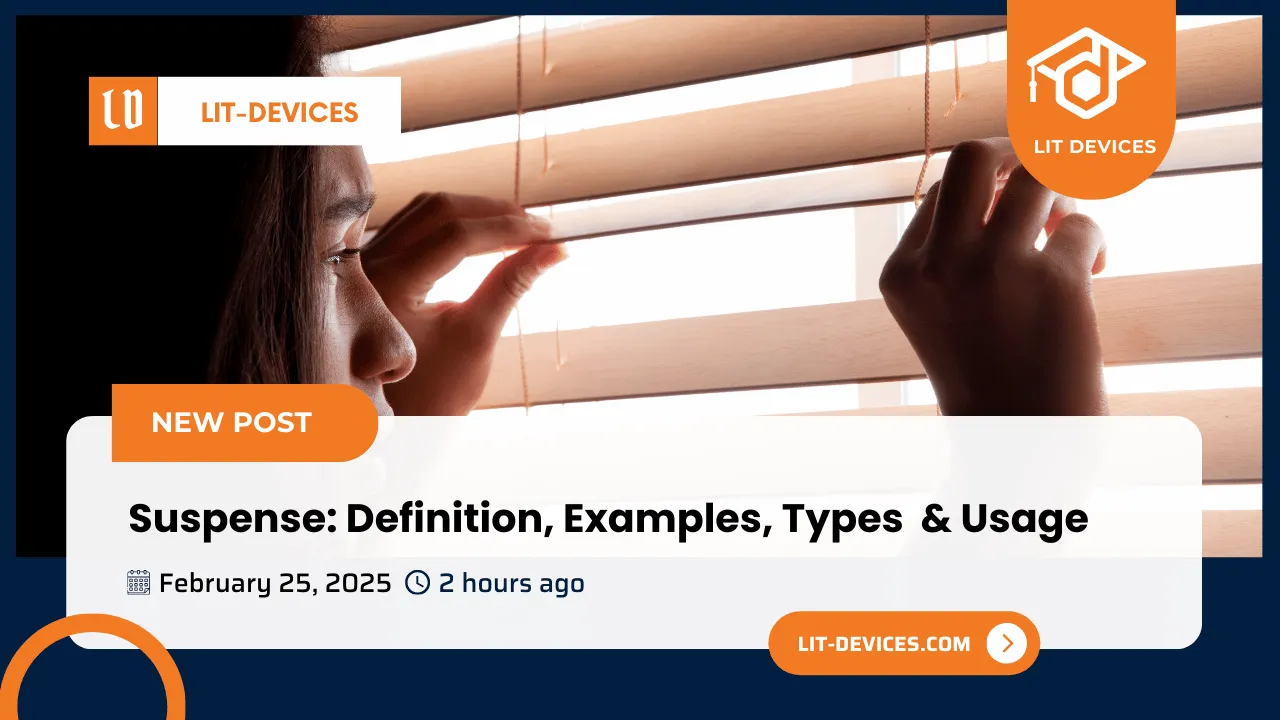 suspense: Definition, types, examples, literary def, usage, identify